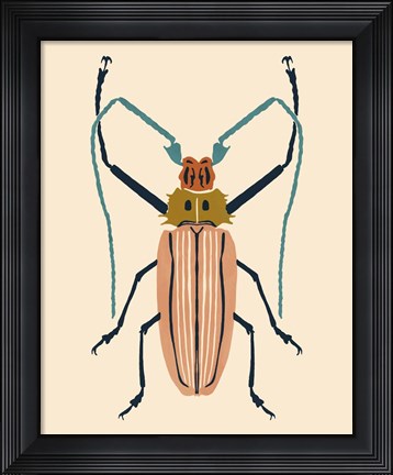 Framed Beetle Bug IV Print
