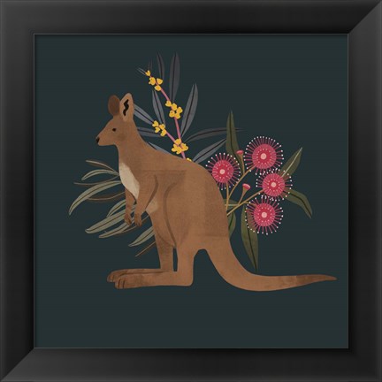 Framed Australian Animals IV Print