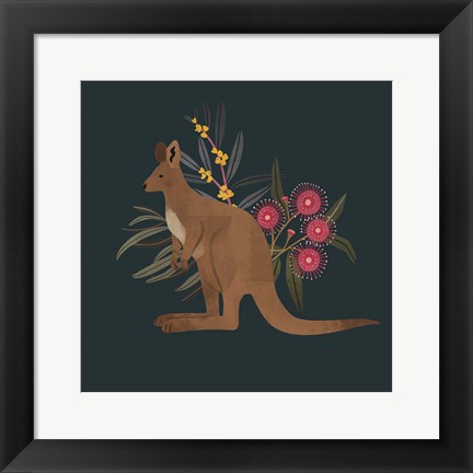 Framed Australian Animals IV Print