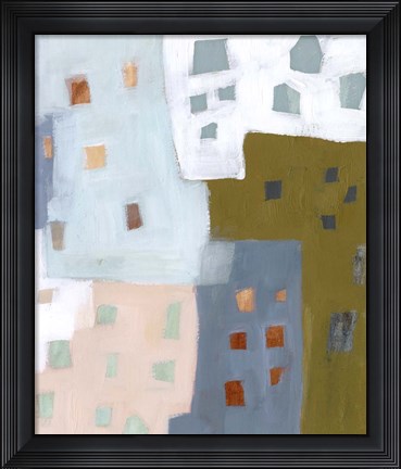 Framed Window Weave I Print