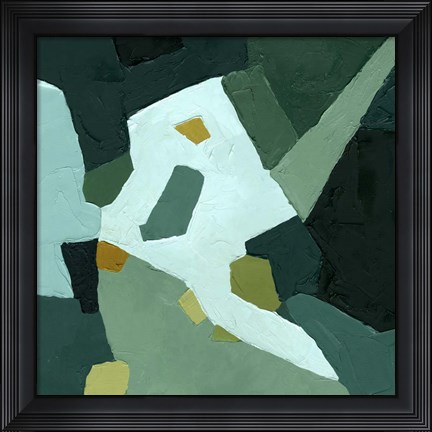 Framed Palette Abstract I Print