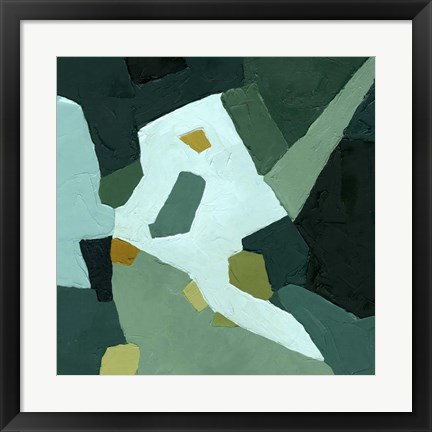 Framed Palette Abstract I Print