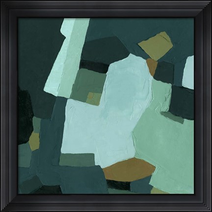 Framed Palette Abstract II Print
