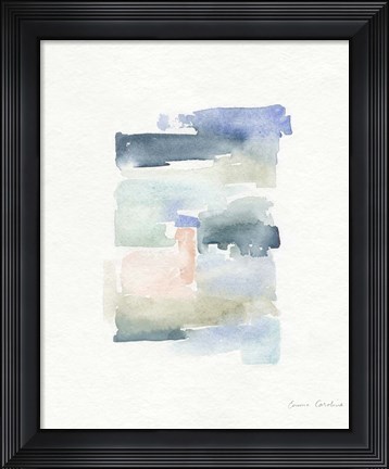 Framed Sea Glass Color Studies IV Print