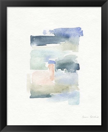 Framed Sea Glass Color Studies IV Print