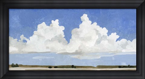 Framed Picnic Landscape II Print
