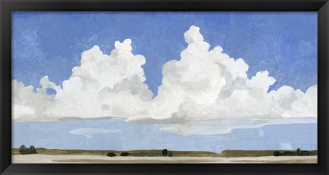 Framed Picnic Landscape II Print