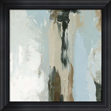 Framed Neutral Landslide II Print