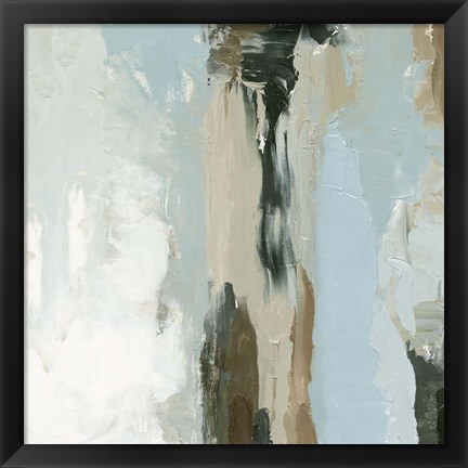 Framed Neutral Landslide II Print