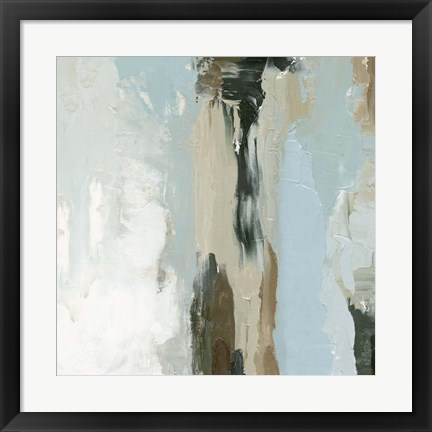 Framed Neutral Landslide II Print