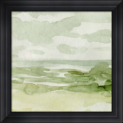 Framed Northern Coast II Print
