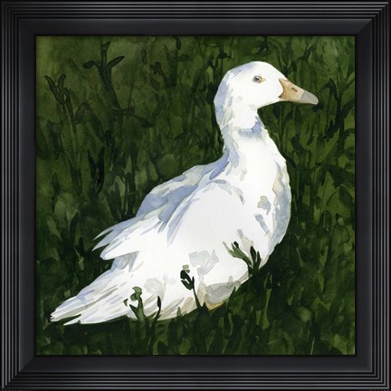Framed Lone Duck I Print