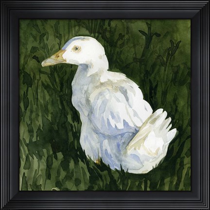 Framed Lone Duck II Print
