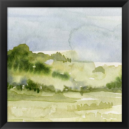 Framed Tempered Horizon II Print