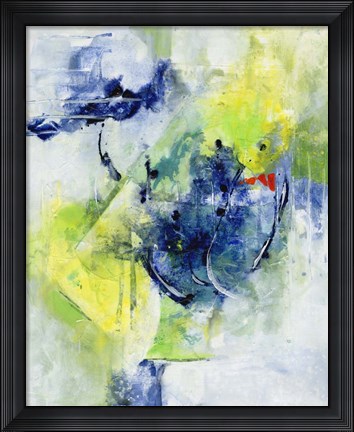 Framed Springtime Abstract II Print