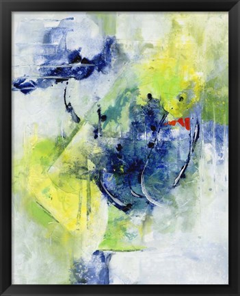 Framed Springtime Abstract II Print