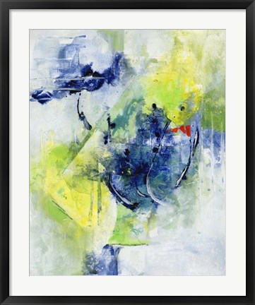 Framed Springtime Abstract II Print