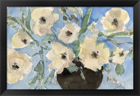 Framed Potted Fragrant I Print