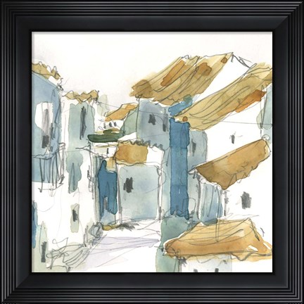 Framed Nerja Moment II Print