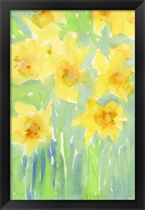 Framed Daffodils II Print