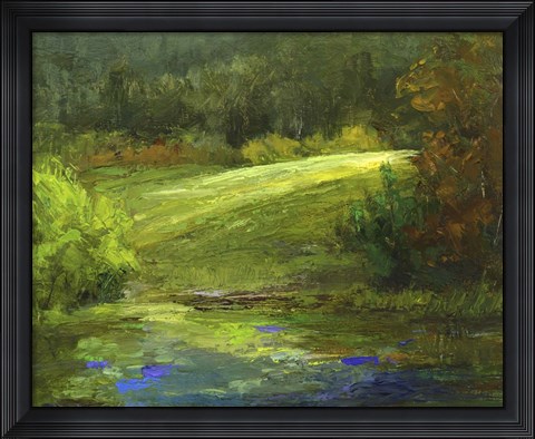 Framed Horsepark at Woodside Print