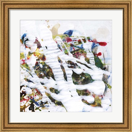 Framed Pollock&#39;s Party I Print