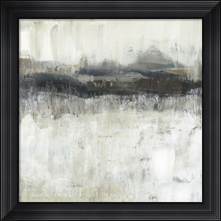 Framed Neutral Horizon Line II Print