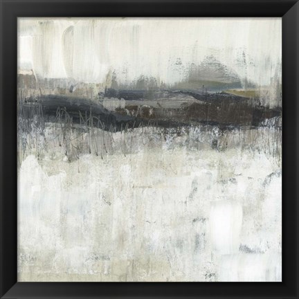 Framed Neutral Horizon Line II Print