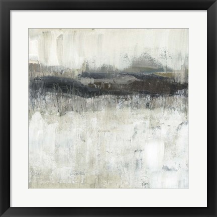 Framed Neutral Horizon Line II Print