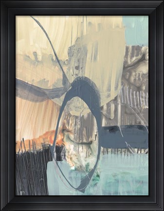 Framed Sorbet Abstract I Print