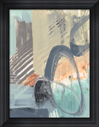 Framed Sorbet Abstract II Print