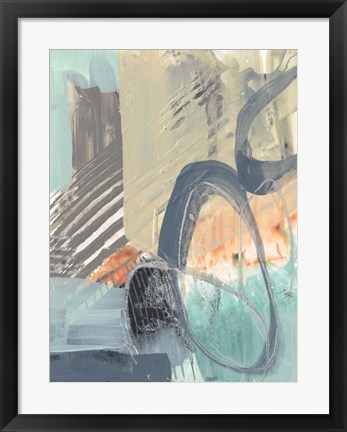 Framed Sorbet Abstract II Print