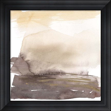 Framed Plum Horizon I Print