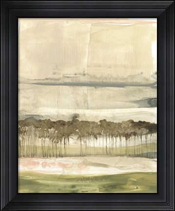 Framed Umber Canopy II Print