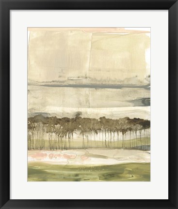 Framed Umber Canopy II Print