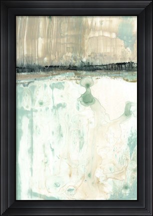 Framed Hint of Mint I Print