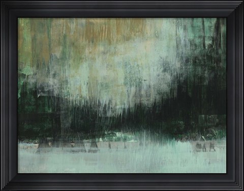 Framed Emerald Grotto II Print