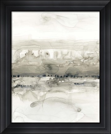 Framed Grey on the Horizon I Print