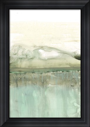 Framed Minty Horizon II Print