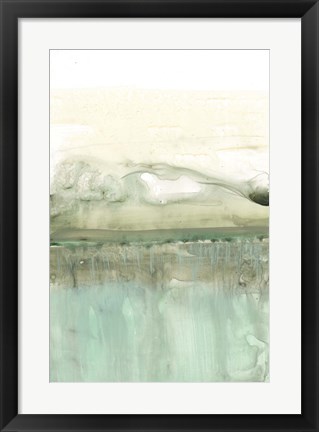 Framed Minty Horizon II Print