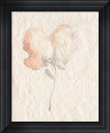 Framed Fleur Petite I Print
