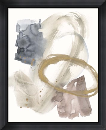 Framed Golden Ring II Print