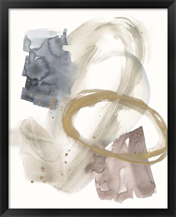 Framed Golden Ring II Print