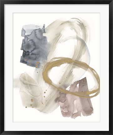 Framed Golden Ring II Print