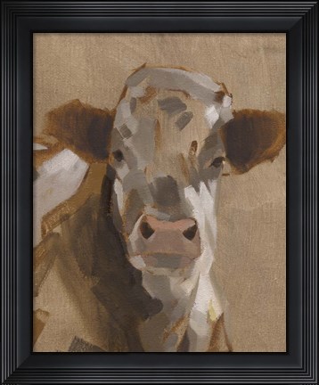 Framed East End Cattle II Print