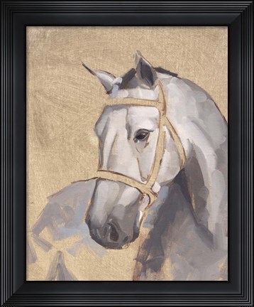 Framed Thoroughbred V Print