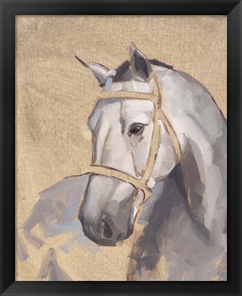 Framed Thoroughbred V Print