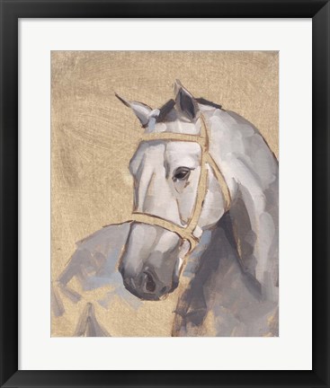 Framed Thoroughbred V Print