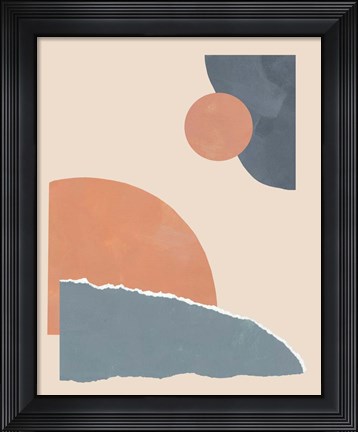 Framed Summer Isle I Print