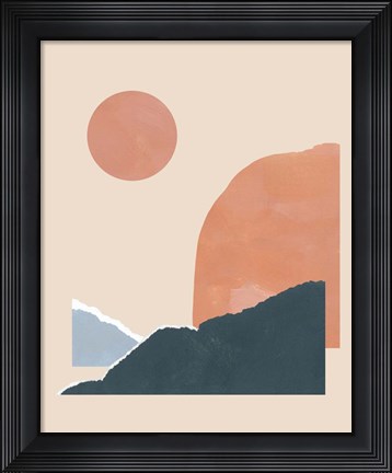 Framed Summer Isle II Print
